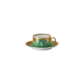 Çay Fincan-Tabak Medusa Amplified Green Coin
