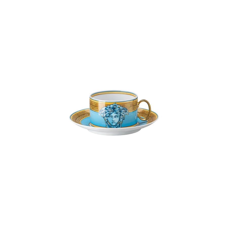 Çay Fincan-Tabak Medusa Amplified Blue Coin