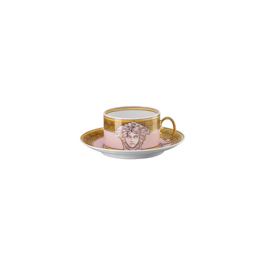 Çay Fincan-Tabak Medusa Amplified Pink Coin