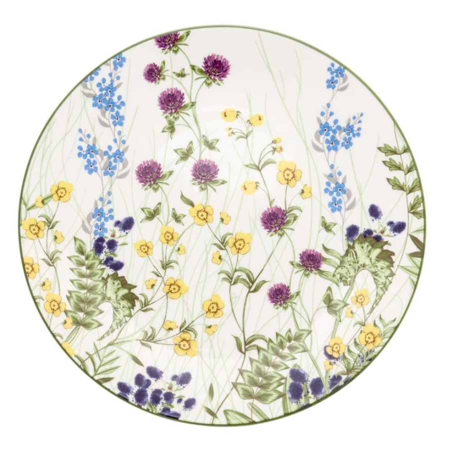 Halcon Days Highgrove Wildflower 8” Coupe Plate