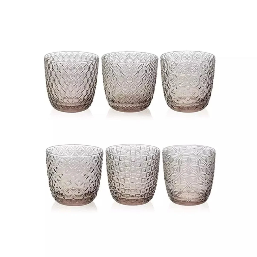 Sixties 6'lı Set Tortoise Bardak 31 cl