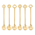 Parti Kaşık Seti Gold 6 Parça - 2