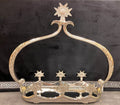 Crown Oval tray nicel 81x30,5x68,5  cm