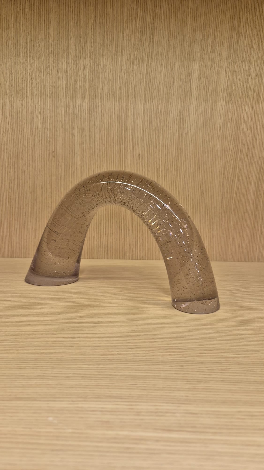 Pembe Cam Kemer Dek Obje 23x13cm