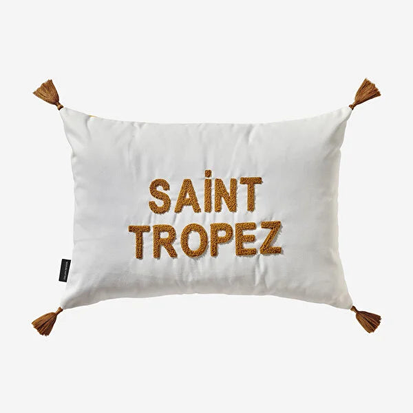 Chiara Alessi Saint Tropez Sarı Kırlent 35 x 50 cm